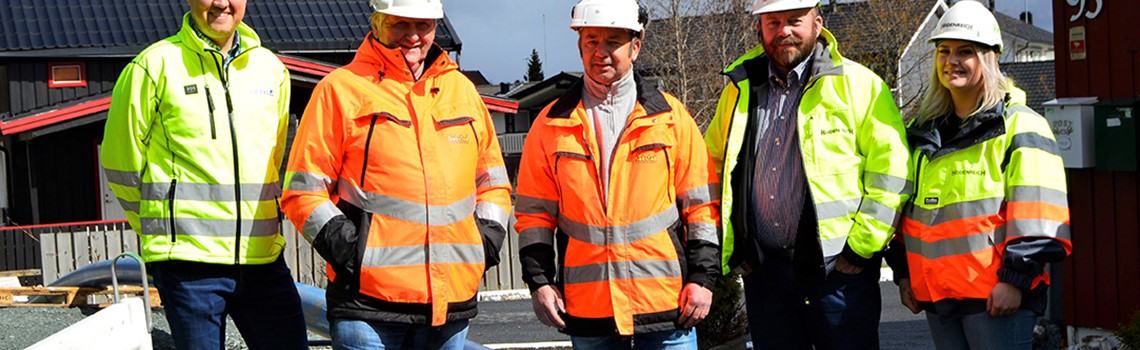 Fornyelse av vannledning for Trondheim kommune